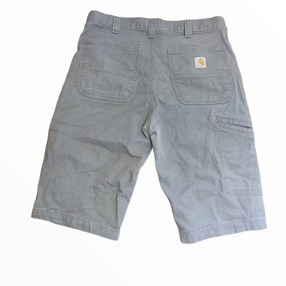 Carhartt Relaxed Fit Shorts Men 32 (33 actual) Gray Hiking  Casual 12" Inseam